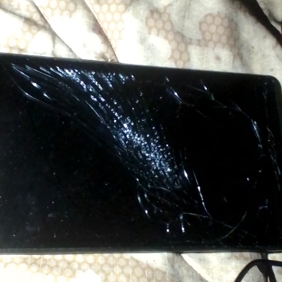 Tablet cracked but works